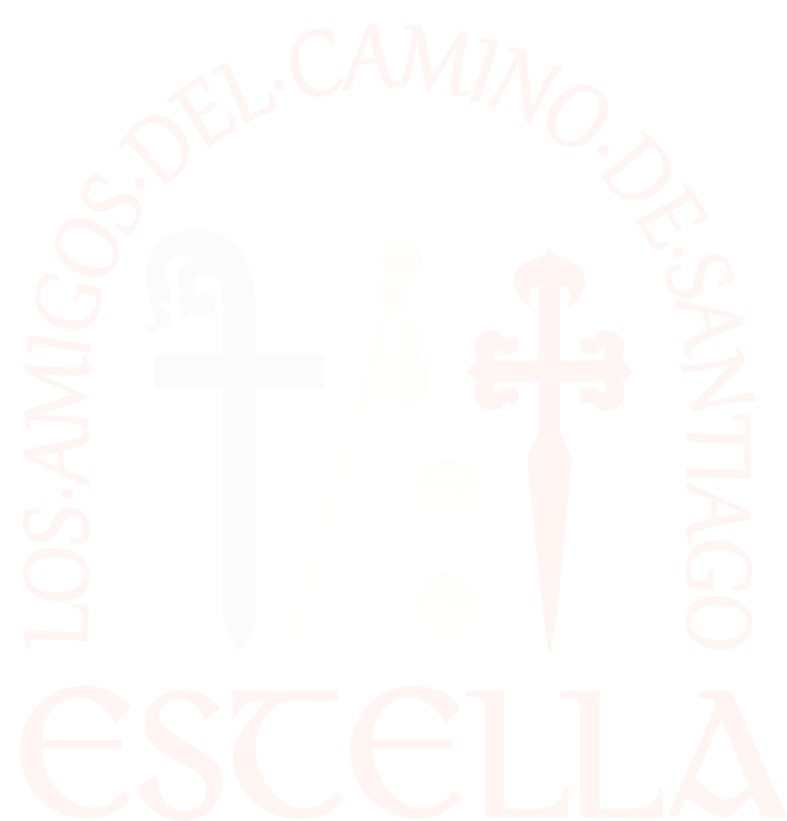 logo los amigos del camino de santiago de estella